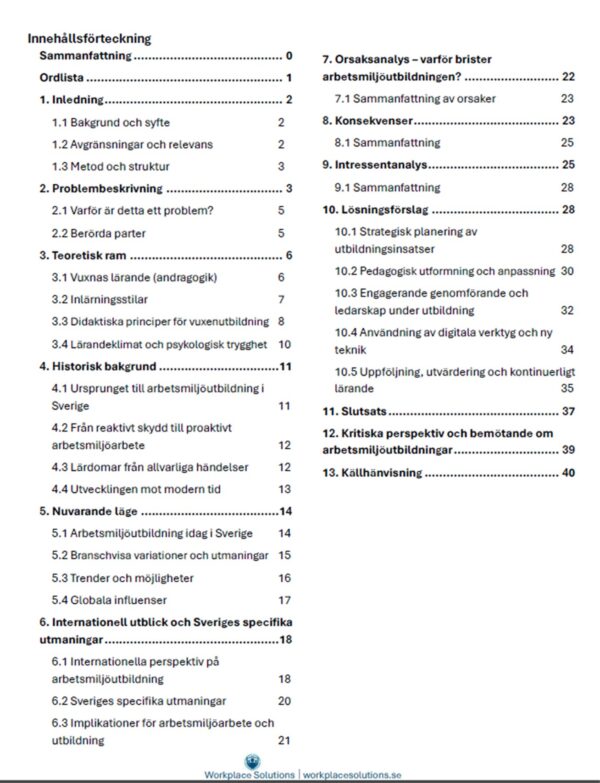 Från snack till säkerhet – Kompendium om konkret säkerhetsarbete - Bild 2