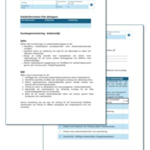 Kunskapsinventering arbetsmiljö – Identifiera styrkor och utvecklingsbehov i din organisation