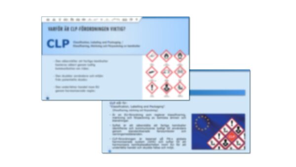 Säker kemikaliehantering enligt CLP och REACH – Märkning, farosymboler och ansvar