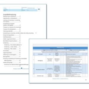 88 riskbedömningar – Samling av mallar, checklistor och exempel