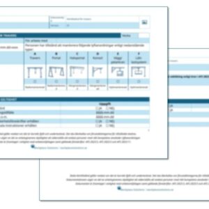 Körtillstånd för travers – Dokumentation enligt AFS 2023:3, 2023:5 och 2023:11