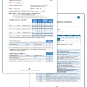 Tillstånd Heta Arbeten – Kort- och standardversion